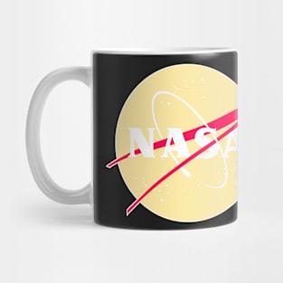 Pastel Nasa Logo - Yellow Mug